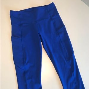 Lululemon Fast and Free High-Rise Crop 19”